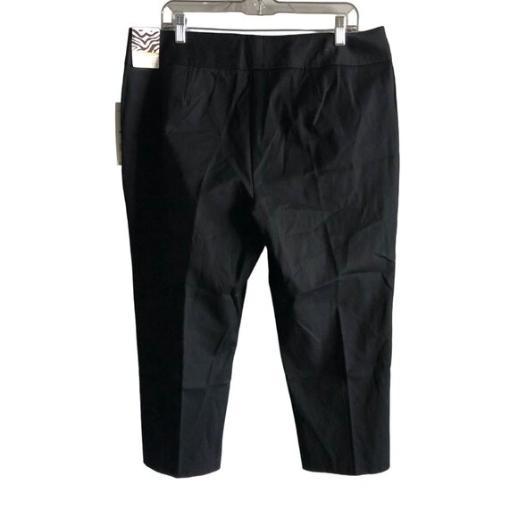 Dana Buchman Women’s Capri Pants Size 16 Jet Black - NWT - Picture 7 of 12